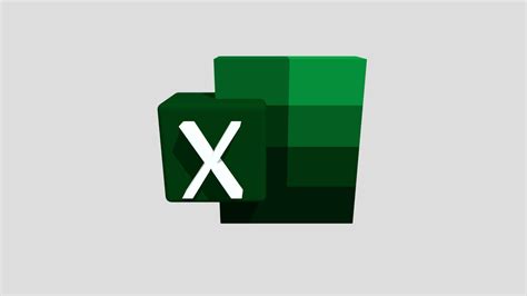 free 3d models for excel.